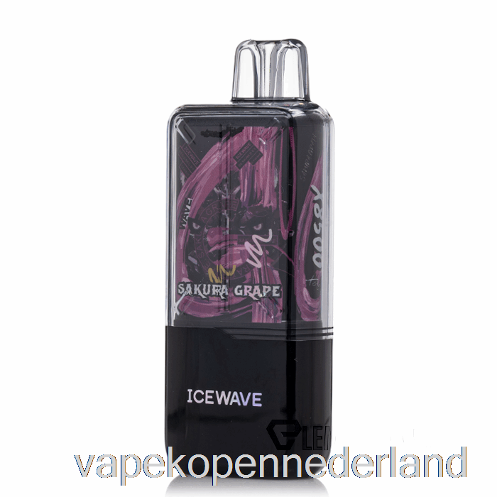 Elektronische Sigaret Vape Icewave X8500 Wegwerp Sakura Druif